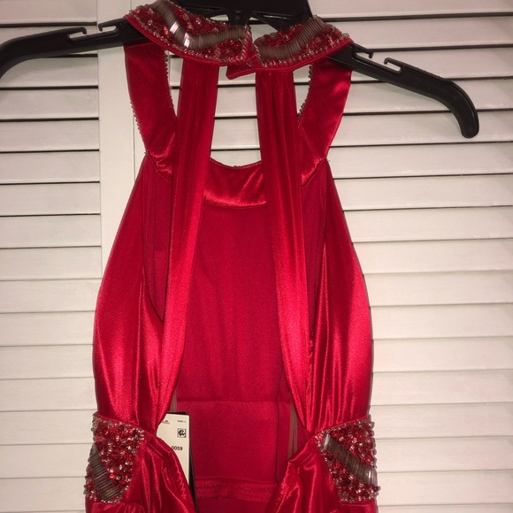 Red Prom Dress Brand New With Tags! - Picture 4 of 5